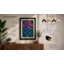 Magenta Study Botanical - Framed Print-757966540-757966542