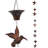8.5FT Rain Chain, Hummingbird Rain Chains for Gutters