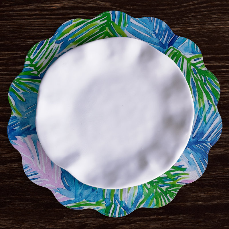 Vida Vinyl Round Placemats