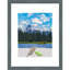 Gavazova Blue Wood Picture Frame with Mat-297864912