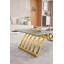 Table basse rectangulaire moderne, table de centre en verre trempé, table de salon