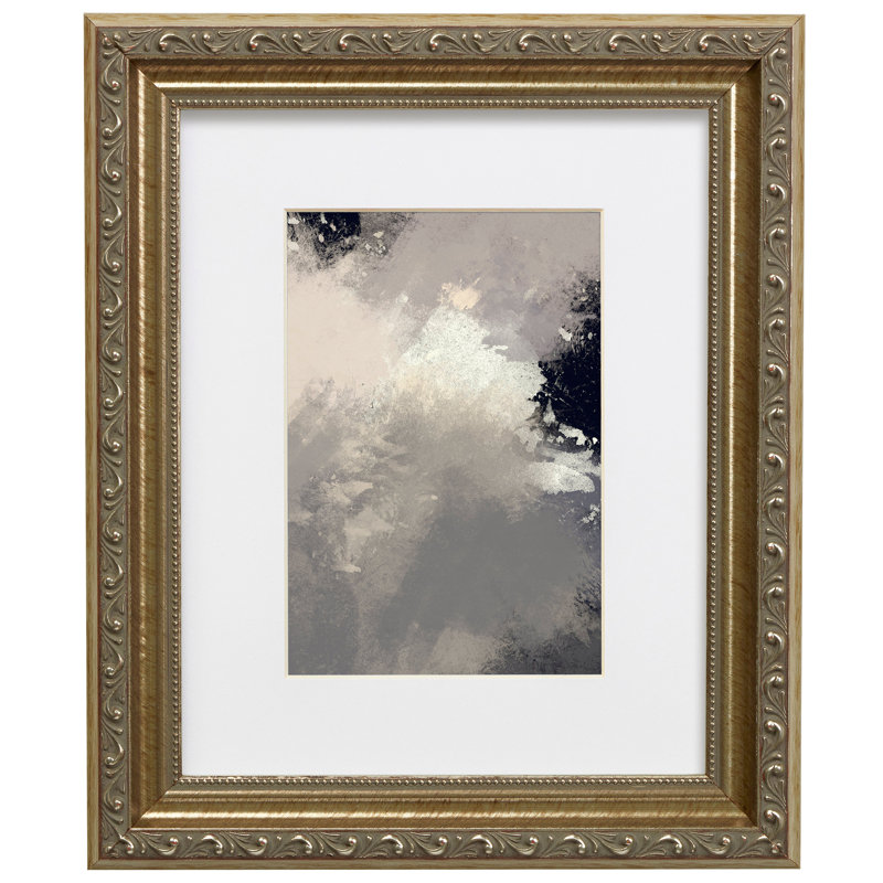 Cadre photo Arlena, 5 po x 7 po emmêlé à 4 po x 6 po, Argent