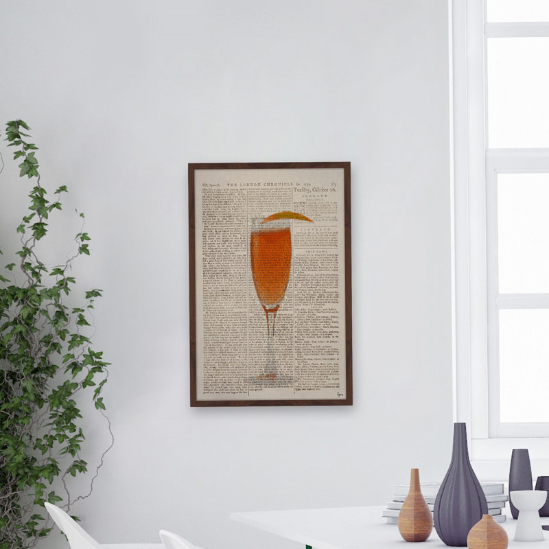 «Mimosa» par Eyre Tarney - impression encadrée, H 24 po x l 16 po x P 1,5 po
