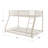 Kutcher Twin-over-Full Iron Standard Bunk Bed -1912030036