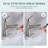 Pull Out Single Hole Bathroom Sink Faucet With Metal Pop Up Drain-107307754