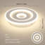 28Cm White Ultra Slim Round Acrylic LED Flush Mount Ceiling Light-1307974277