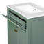Meuble-lavabo de 30 pouces avec lavabo en céramique, armoire de salle de bain simple moderne avec 2 portes et une tablette, portes à fermeture douce-112367331-112367334