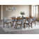 Darly Rectangular Dining Table in Walnut