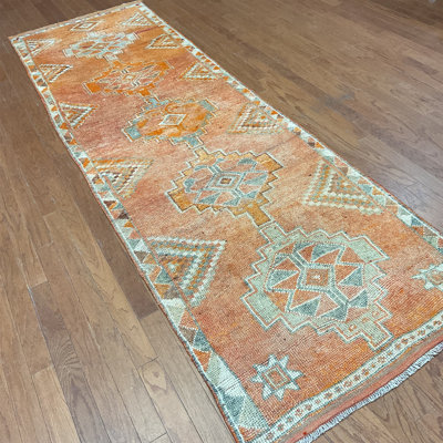  Chemin de table en laine Oushak fait à la main