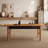 Simple design sense solid wood coffee table