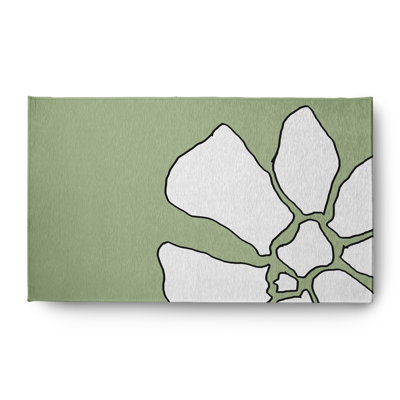 Chenille Floral Indoor Rug