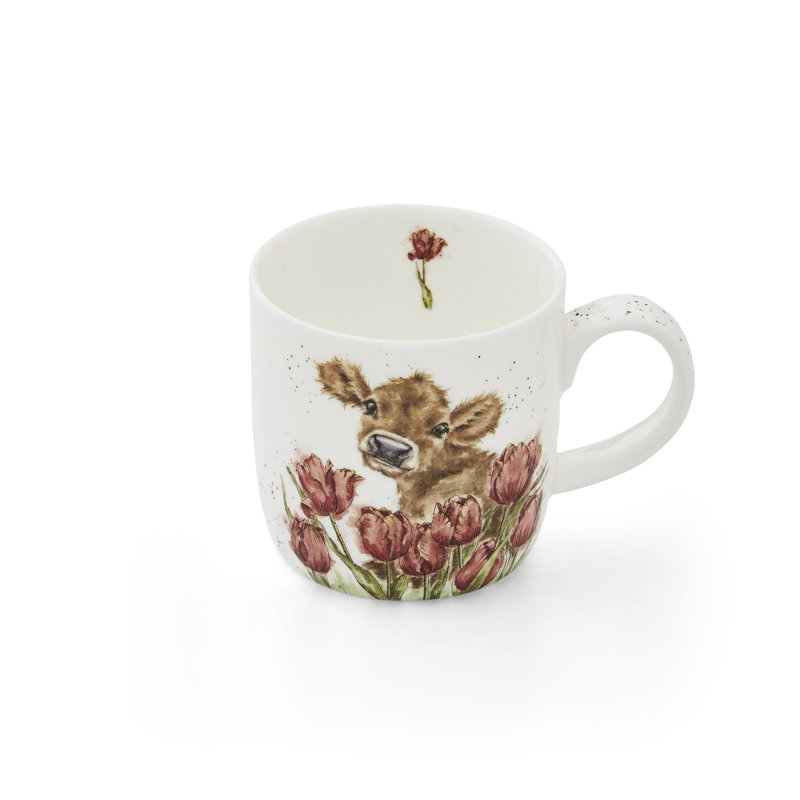 Wrendale Designs, Fine Bone China - Bessie (Cow) Mug