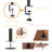 Quad Four Arm Tilt/Swivel Universal Desktop Mount "for 13"-27" LCD