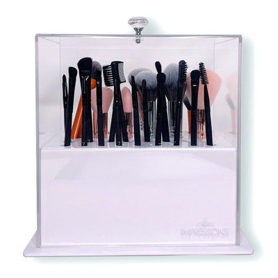 Porte-pinceaux en acrylique Diamond Collection