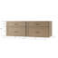 Meuble-lavabo mural flottant double 60 po Disar-126303122