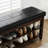 Multi-Purpose Entryway Bench With Cushion & 2-Tier Shoe Storage-1904556899