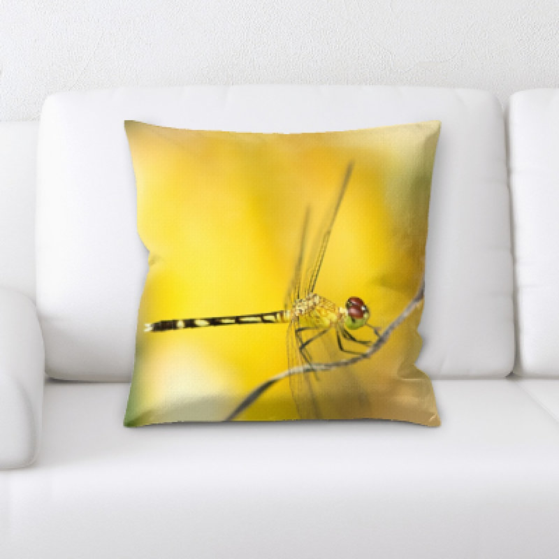 Microsuede Throw Pillow