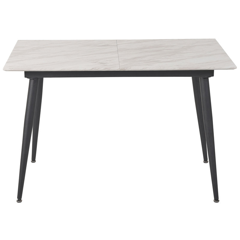 Ridgeland Extendable Metal Base Dining Table