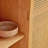 Solid Red Oak Wood Console Cabinet