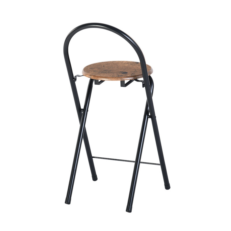 Anastice Counter Stool with Metal Frame