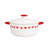 Coquette Heart Mini Cocotte, Red,