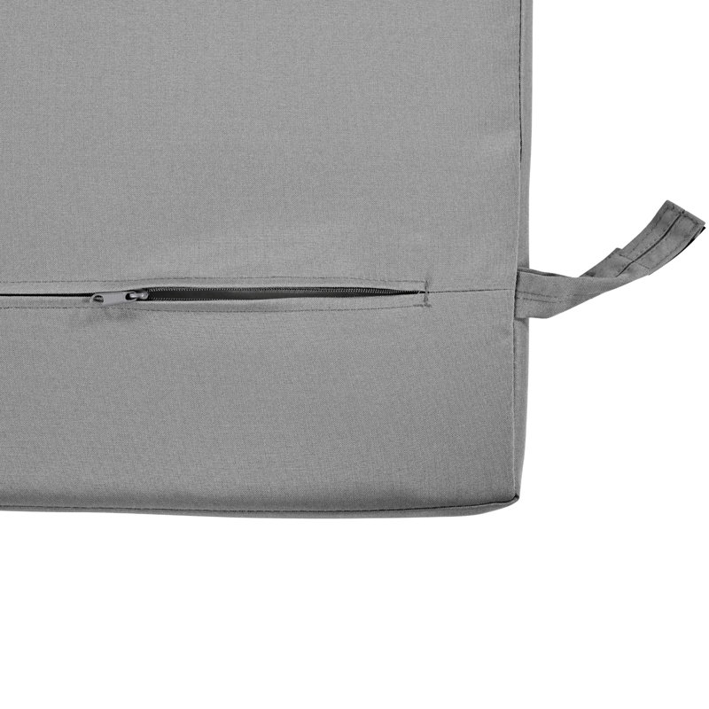 Ensemble repas d'extérieur rectangulaire L 31,5 po 4 personnes Orquidea, Gris