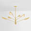 Levin Chandelier in Aged Brass-502170157-502170155