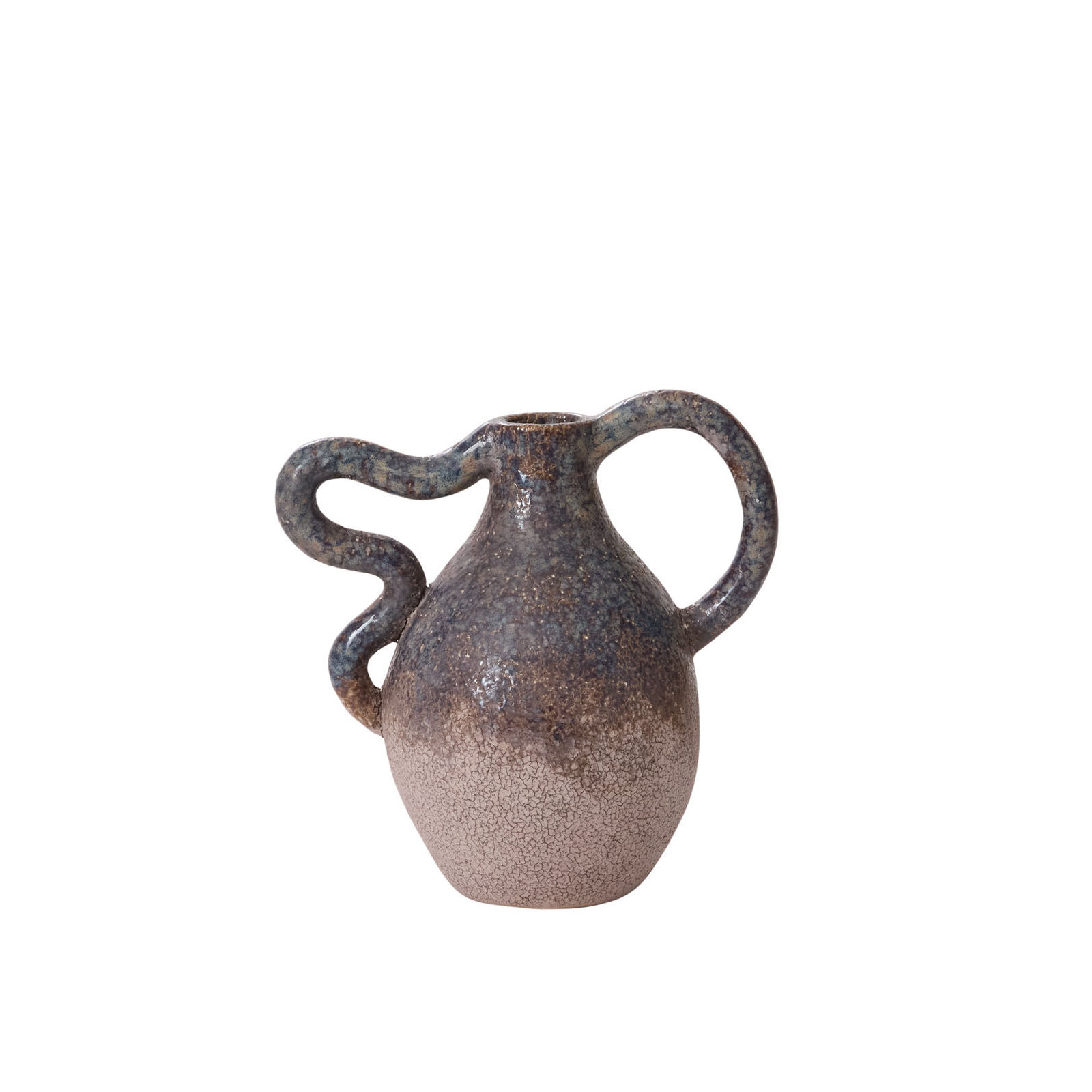 Meander Vase 7.25"x 4.75"x 7.25"