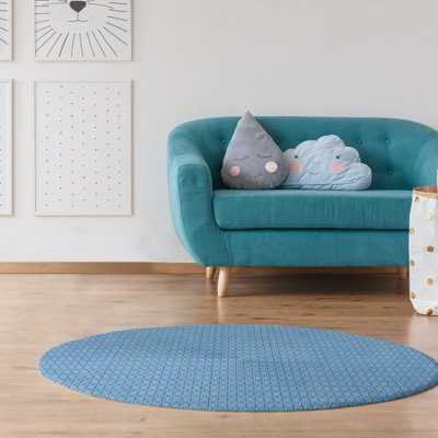 Chenille Geometric Indoor Rug