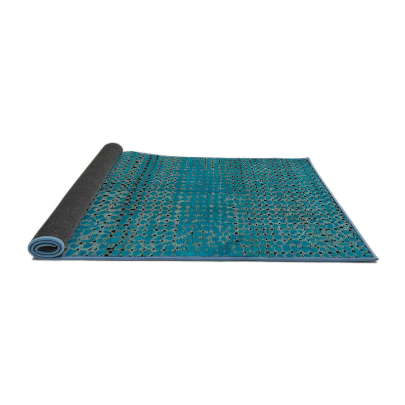 Tapis abstrait moderne 4381, Rond 6 pi