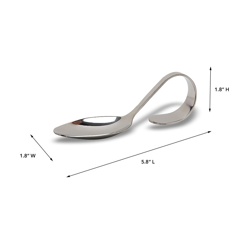 Cuillère à soupe suspendue 18/10 en acier inoxydable Pocono