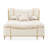Camellia Field King Upholstered Bed - Caramel