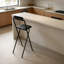 Tabouret de bar portatif pliant avec tabourets hauts (1 pièce, 27,56 pouces)-1786439746