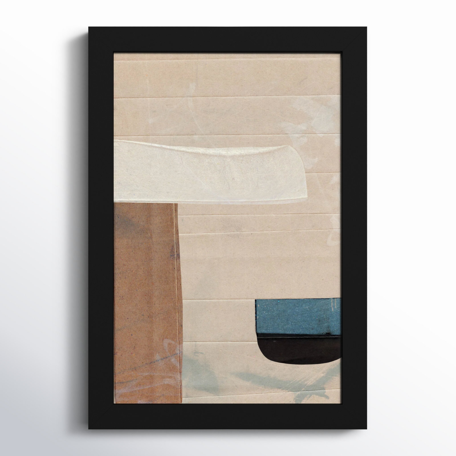 Cleve "Sauna Serenity" Print by Dan Hobday, Black, 13" H x 9" W