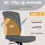 Chaise de bureau ergonomique en filet Office-1968346828