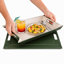 Plateau convertible et napperon réversible Freeform PLACEsMAT ™ - Vert olive et ivoire-1600884440-1583432115