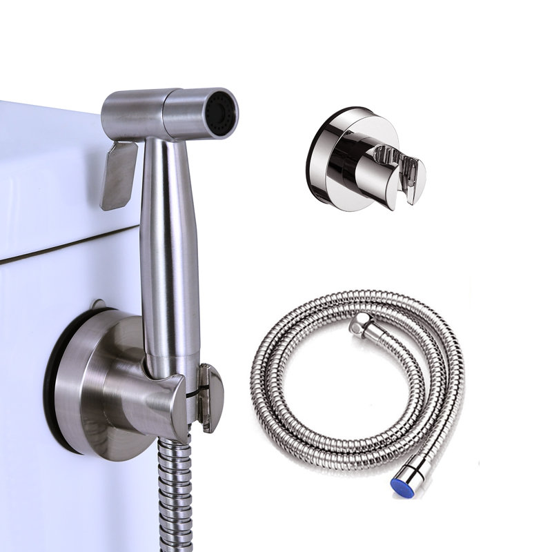 Siège de bidet allongé à la main, Noir mat