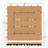 12" x 12" Fir Wood Interlocking Floor Tiles Pack of 27-86591990