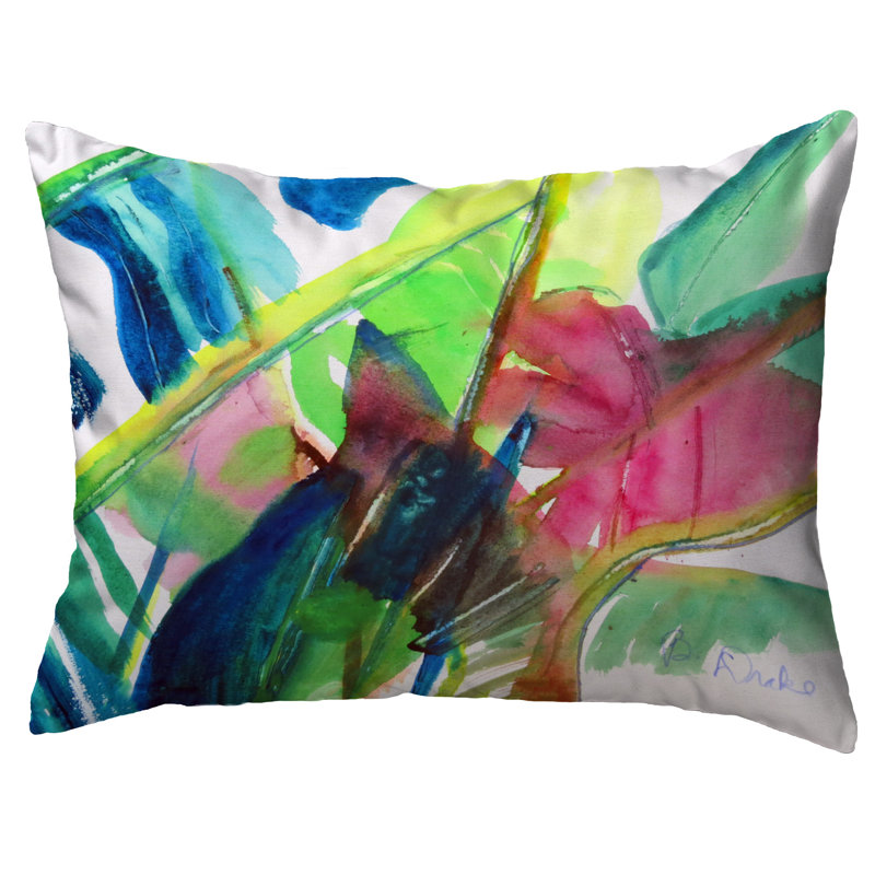  Coussin intérieur / extérieur Palms No Cord, 11 po x 14 po
