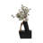 Ivy Bronx Chic Modern Ceramic Vase Duo In Contrasting Matte Black & Cream, Elegant Decor Accents For Any Room, Ideal Gift - Set Of 2