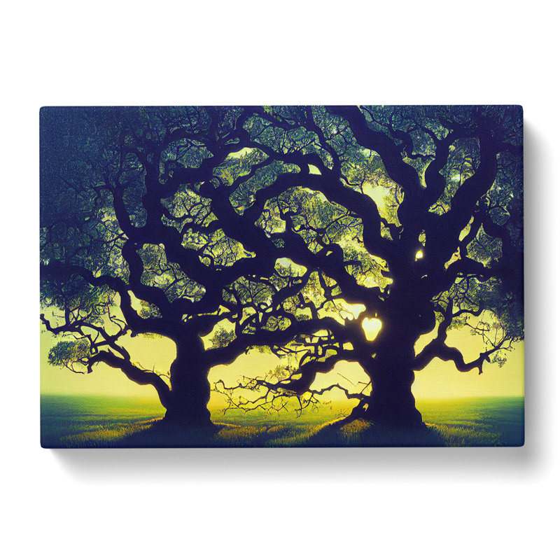 Unforgettable Oak Trees - Wrapped Canvas, 50cm H x 76cm W x 3cm D