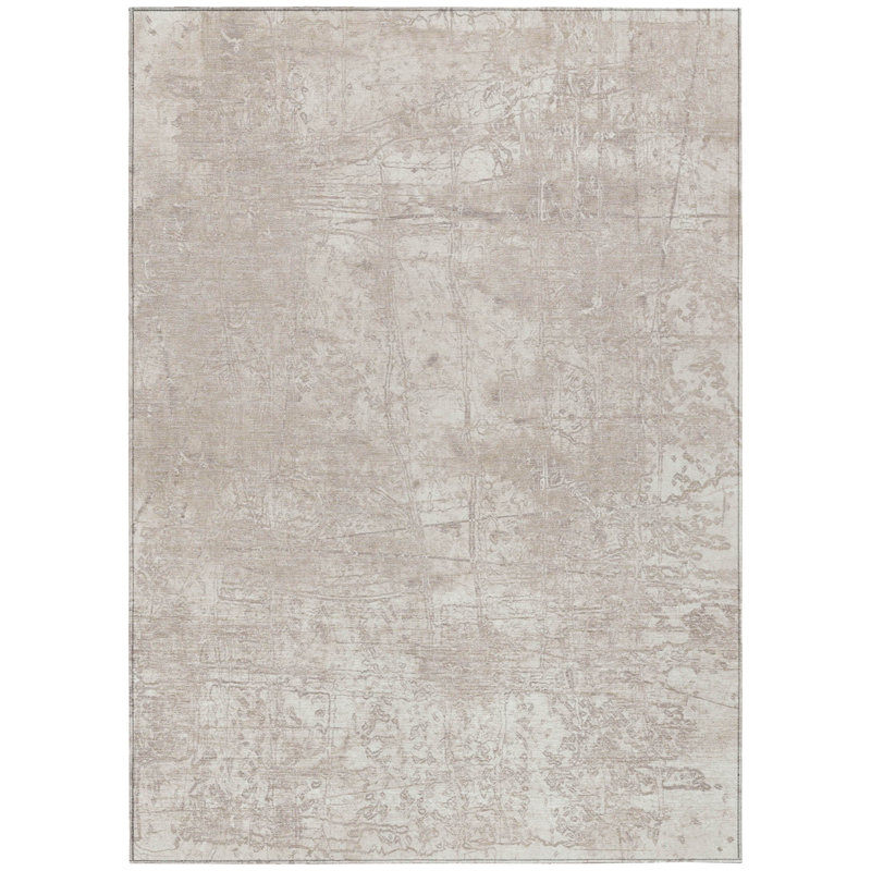 Egger Abstract Indoor / Outdoor Rug, Rectangle 5' x 7'6"
