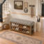 Upholstered Bench with Shelves-1759247997-1759247999