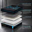 Solution de sommeil SciTemp 10 pièces par Sömn Company, matelas en mousse mémoire rafraîchissante de 35,5 cm (14 po) en graphène et IceTech, format Queen-1138050033