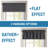 100% Blackout Curtain Valances for Kitchen Windows/Bathroom/Living Room/Bedroom Thermal Insulated Rod Pocket Valances for Windows, 2 Pack-1508882545