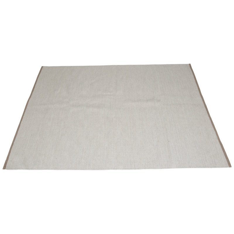 Mcdaniel Solid Colour Hand Woven Area Rug, Rectangle 200 x 300cm