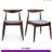 47.2" Rectangular Dining Set with 4 Chairs,Faux Wood Tabletop, 300LBS Capacity-699265389