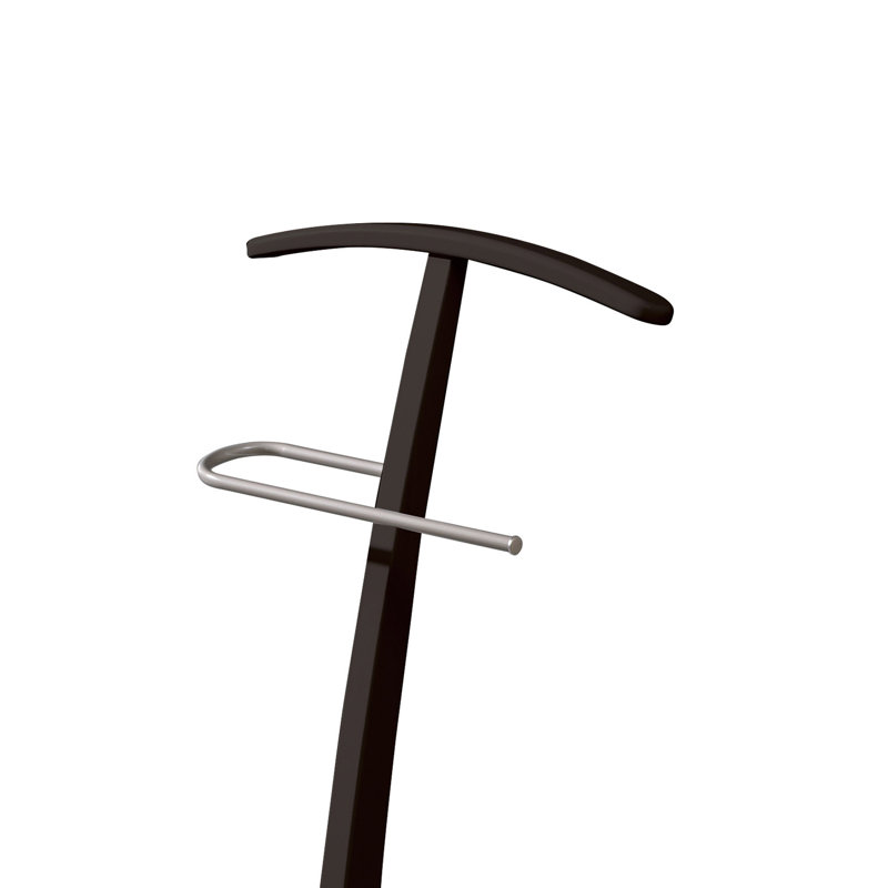 Ritzman Freestanding Valet Stand, Black
