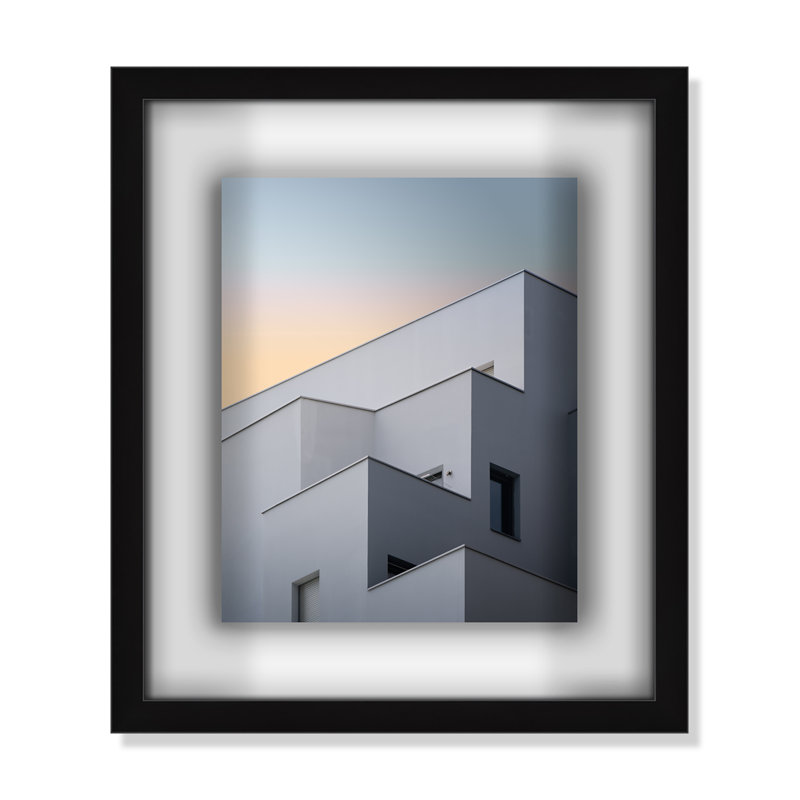 Lumière du jour - Peinture encadrée, H 1,25 po x l 15 po x P 1,25 po, Cadre noir satiné