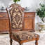 Ensemble de 2 chaises d'appoint traditionnelles